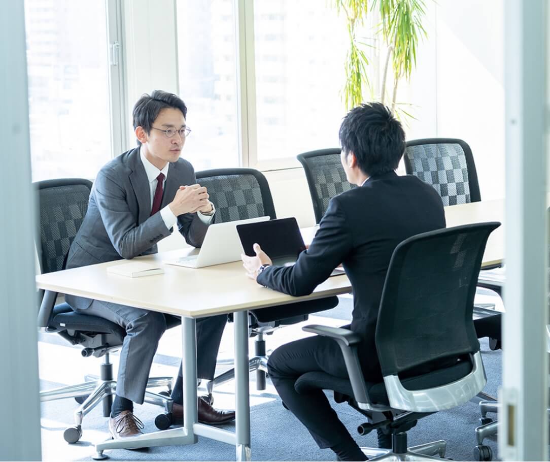 面談のイメージ